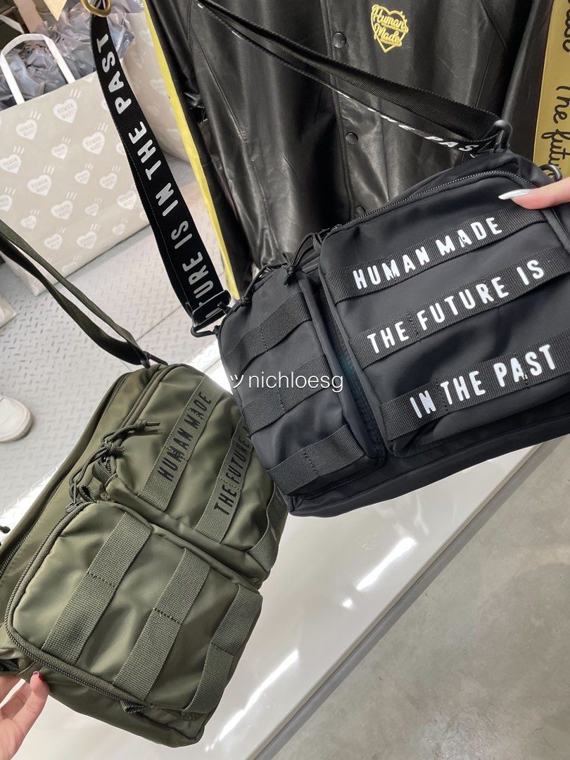 human made MILITARY POUCH SMALL OLIVE - バッグ