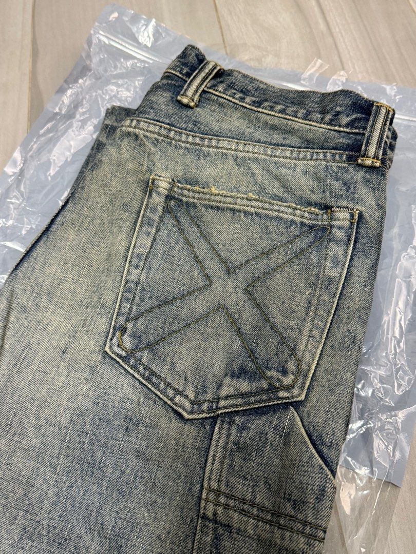 Human Made x Kaws Made Denim Pants #2 jeans 牛仔褲, 男裝, 褲＆半截