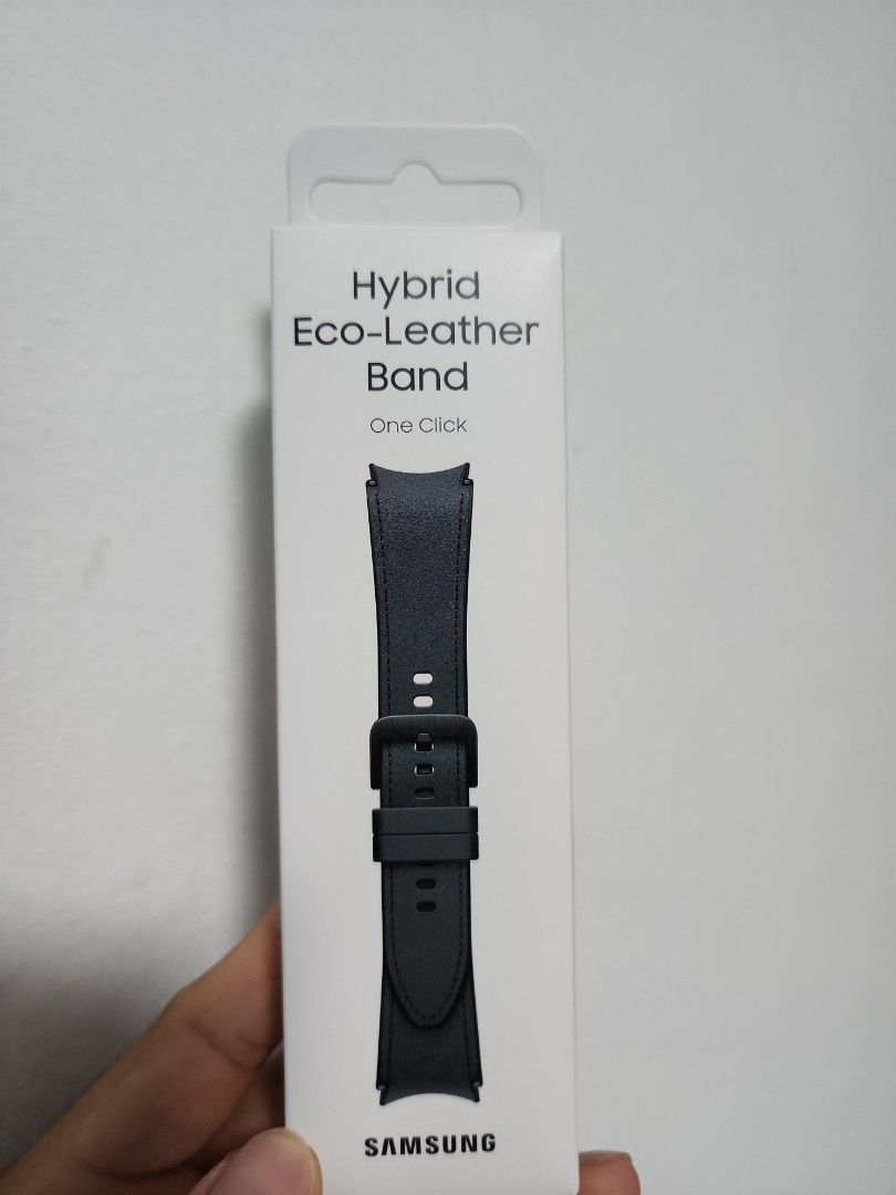 20mm Hybrid Eco Leather Band Galaxy Watch 4 series or later