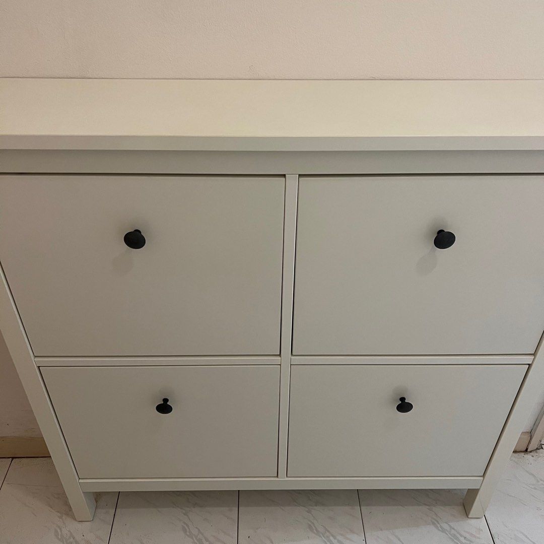 Hemnes shoe cabinet shop for sale