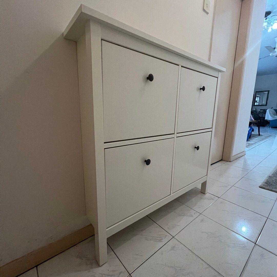 Moving Out Sale Ikea Hemnes shoe cabinet with 4 compartments