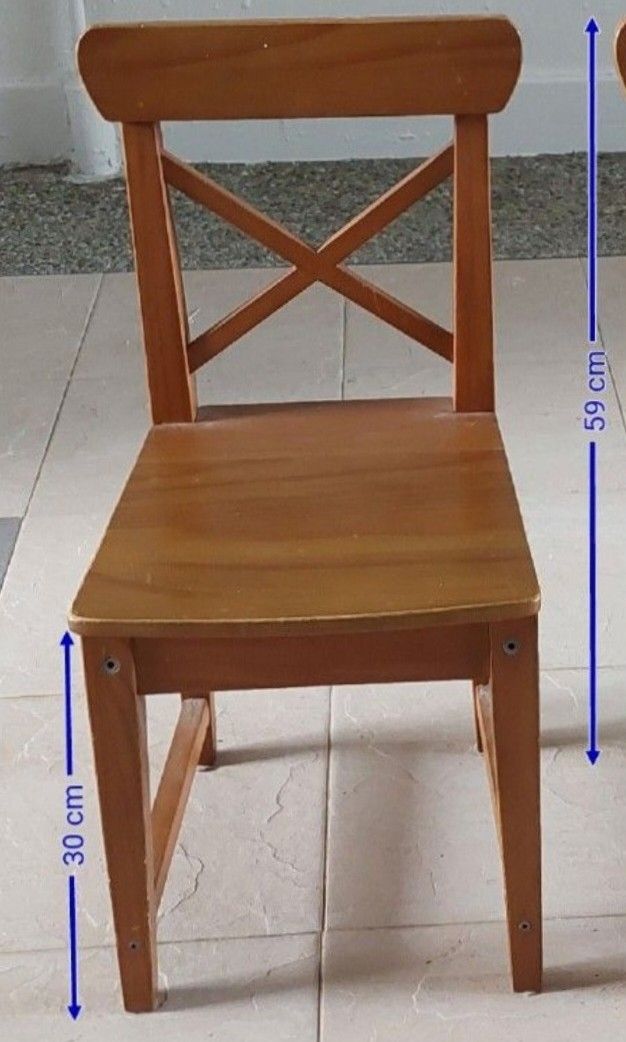 Ikea wooden kids chair online