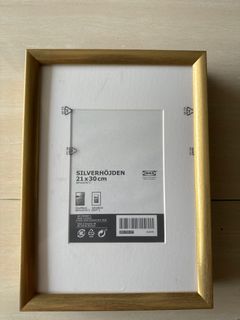 SILVERHÖJDEN Cadre, couleur or, 50x70 cm - IKEA
