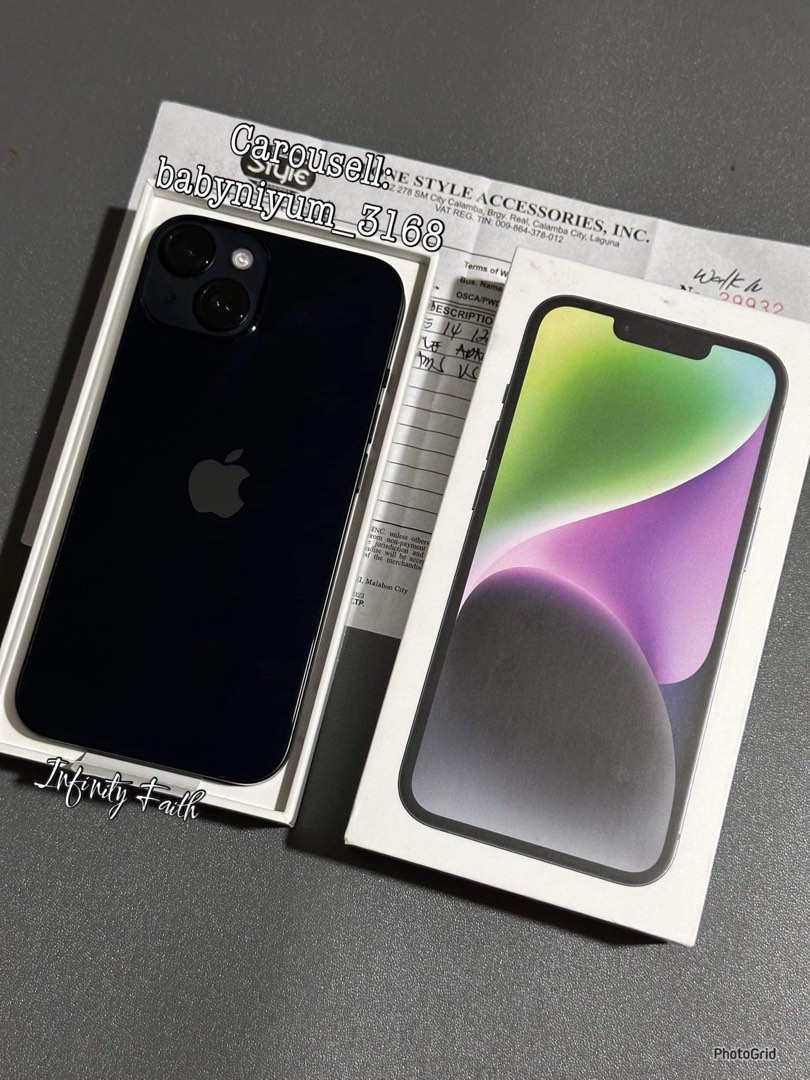 For Apple iPhone 14 / 14 Plus Replacement Housing Frame With Back Glass Cover | UK