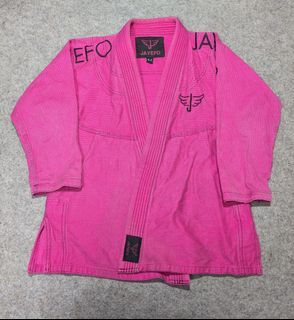 JAYEFO BJJ Brazilian Jiu-jitsu Top Gi Kimono Hot Pink Size K2
