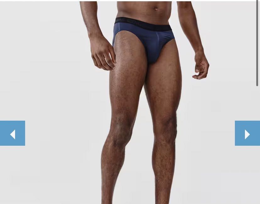 kalenji blue navy sports briefs underwear, Men's Fashion, Bottoms