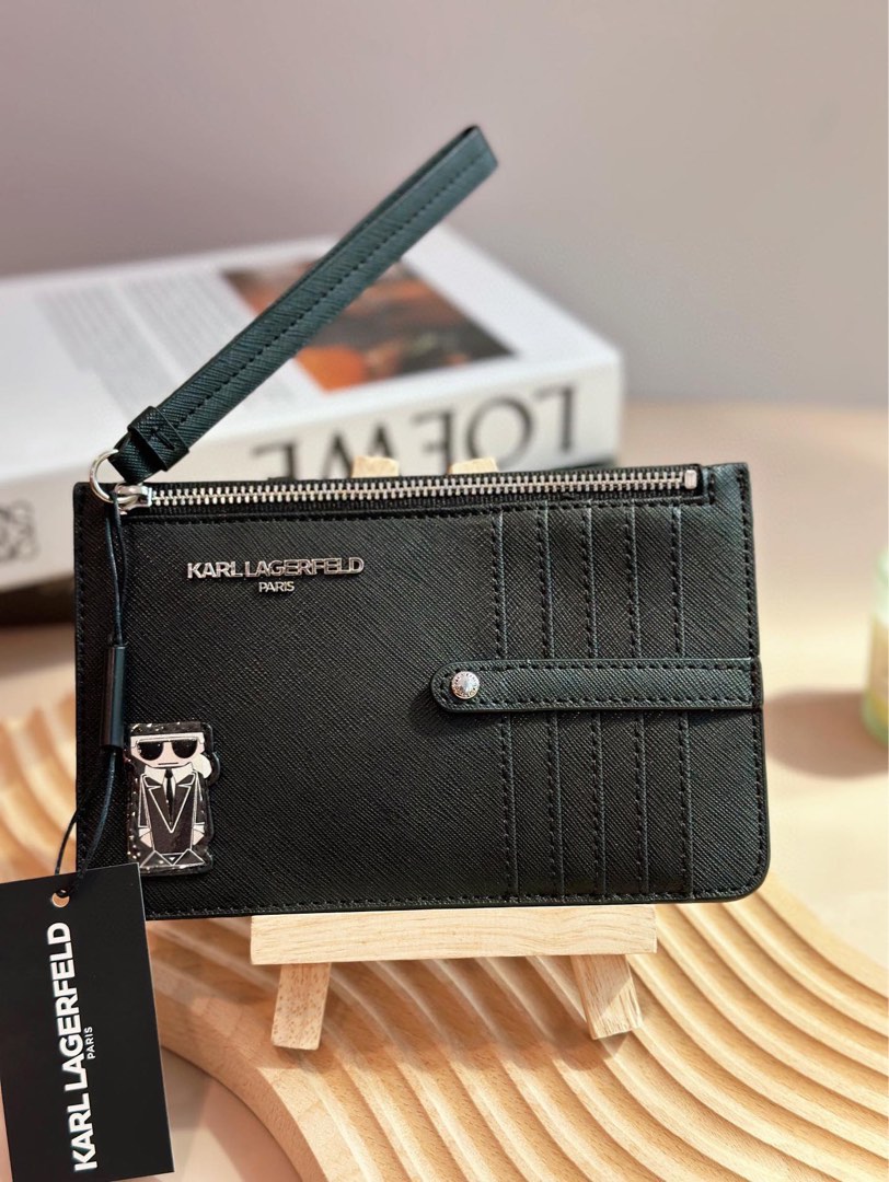 Karl lagerfeld sale wristlet