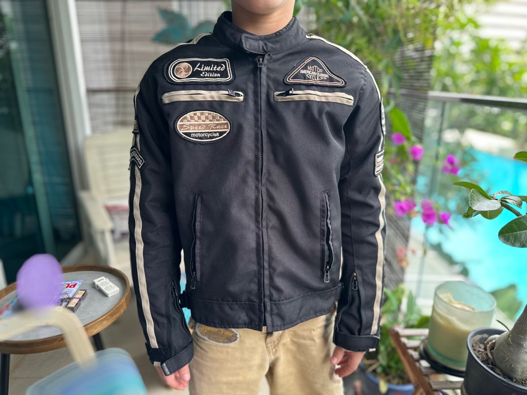 Child sale motorcycle jacket