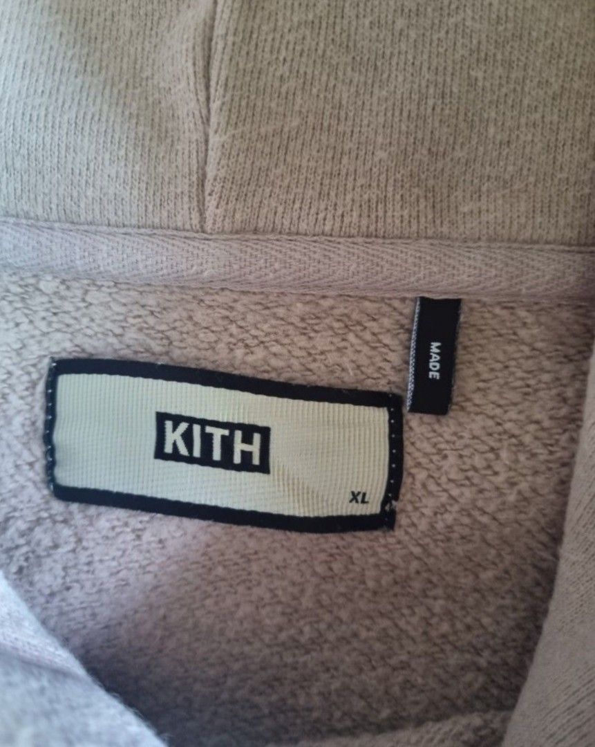 Kith Strike Through Box Logo Williams Men s Fashion Tops Sets Hoodies on Carousell