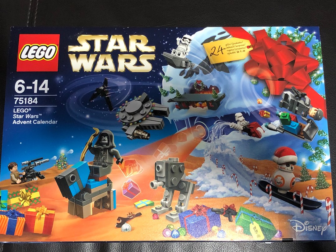 Lego star wars advent calendar 75184 store