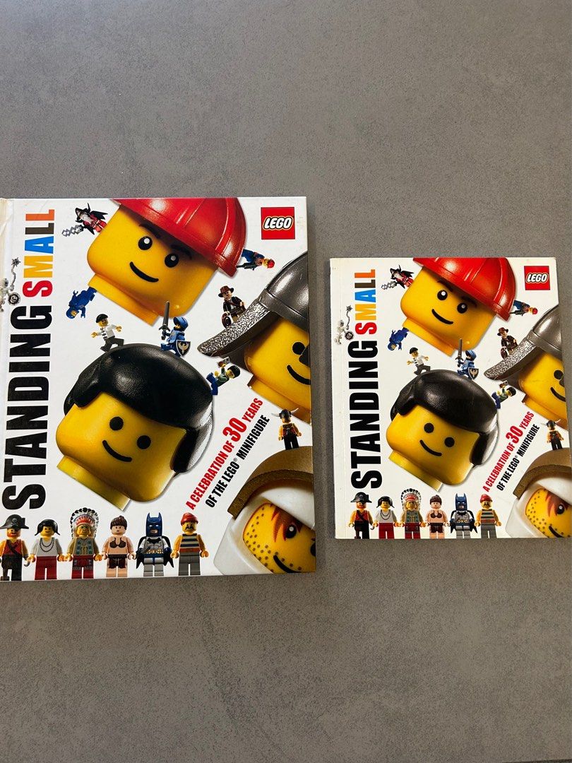 Standing small lego book online