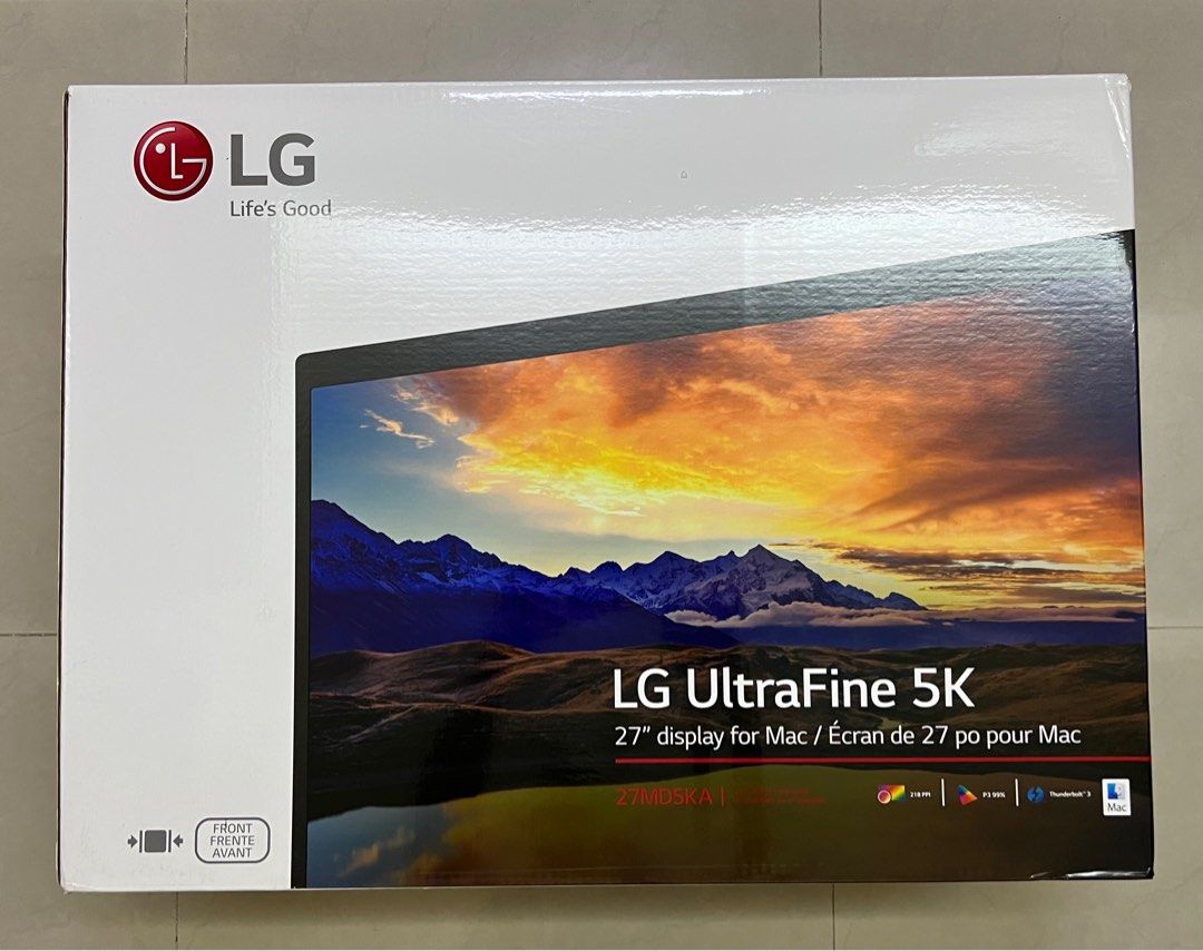 LG 27インチディスプレイ UltraFine 5K 27MD5KA-B（LG UltraFine
