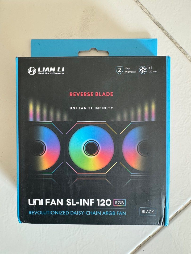 UNI FAN SL-INFINITY REVERSE BLADE UF-RS-SLIN120-1W