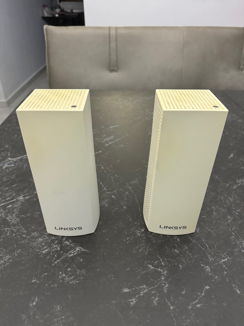 Supporto A Parete Per Nodi Linksys Velop WHW03 V1 E V2 – Colore Bianco, Staffa Salvaspazio Per Router