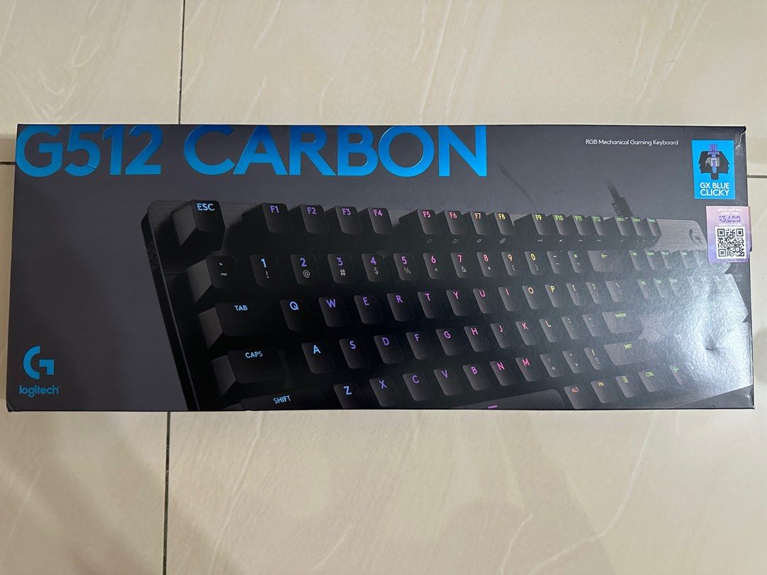Logitech G512 Carbon Gaming Keyboard (GX-RED), Computers & Tech, Parts &  Accessories, Computer Keyboard on Carousell