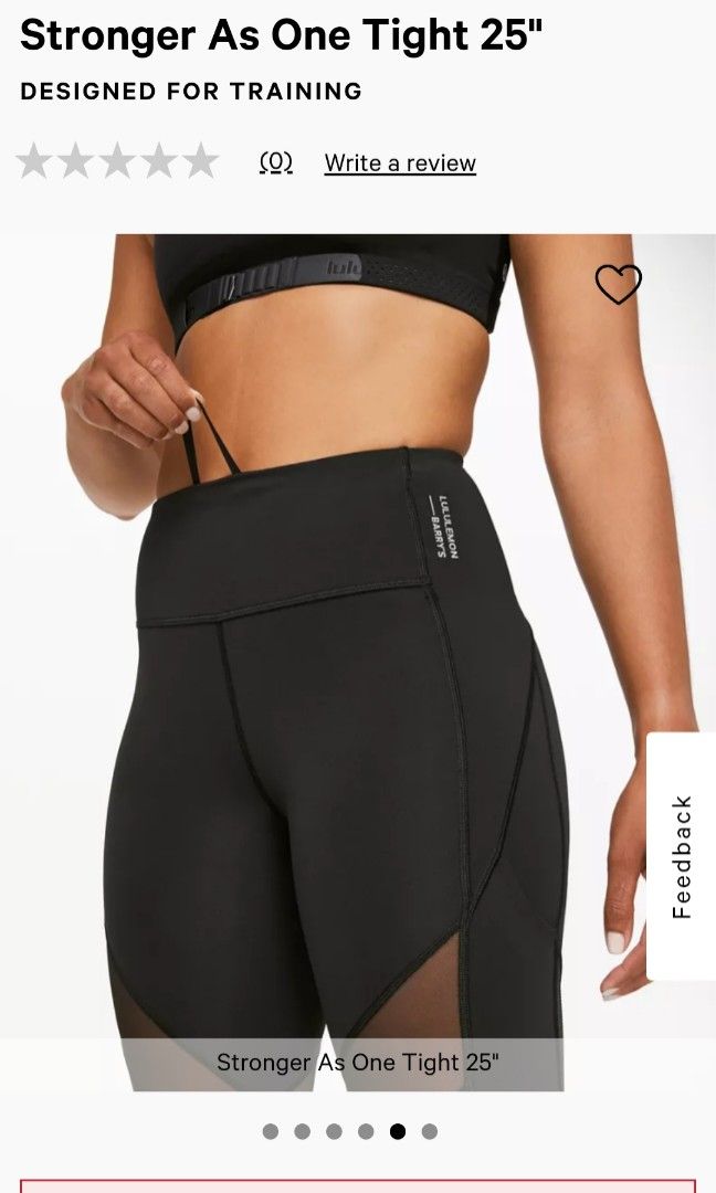 Lululemon Stronger As One Tights 25