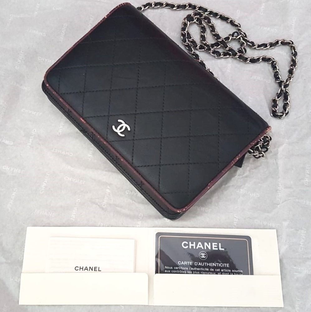 Chanel wallet best sale on chain france