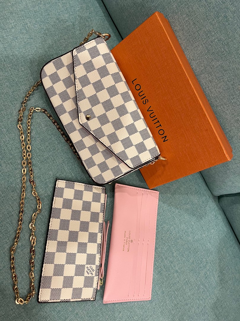 Felicie discount damier azur