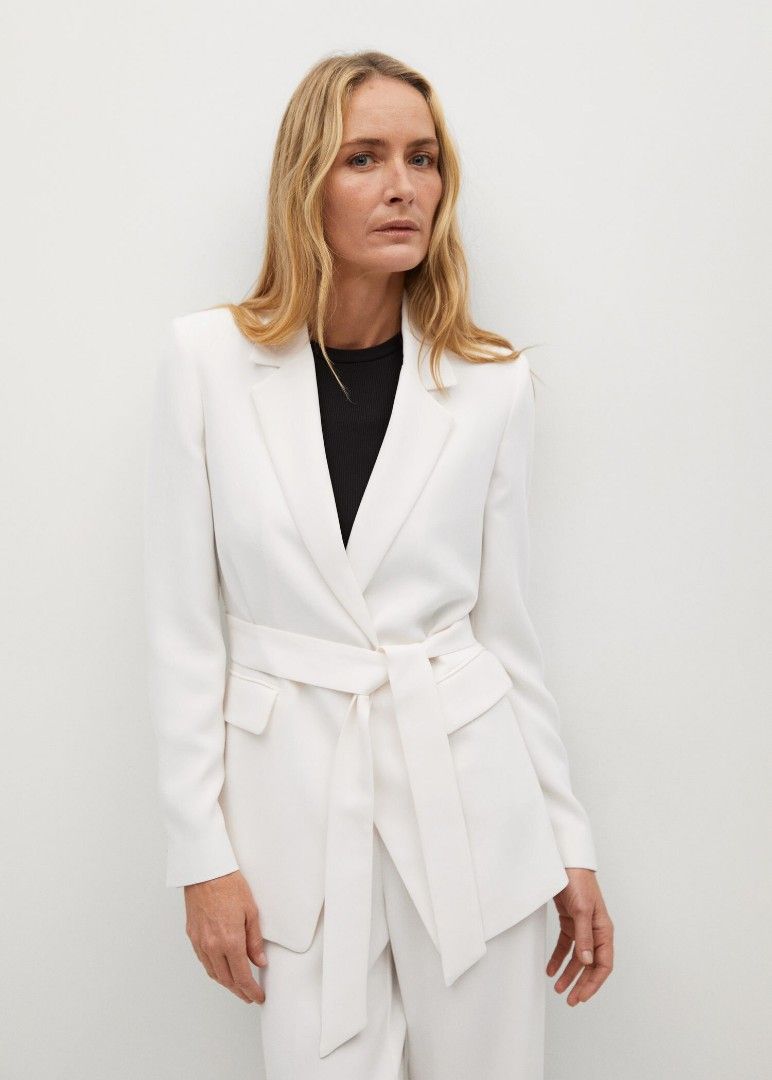 White cream hotsell blazer