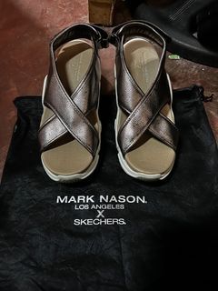 Mark Nason Los Angeles xSketchers  bronze sandals