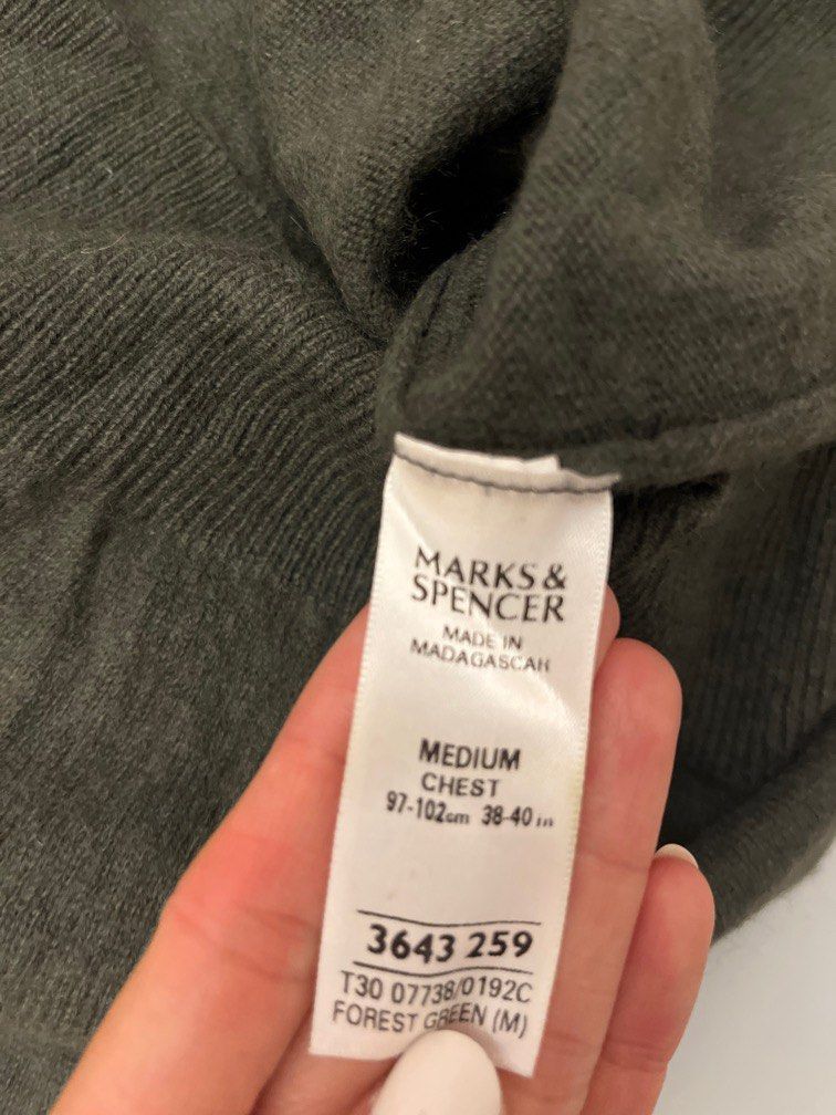 Marks and spencer mens store cashmere