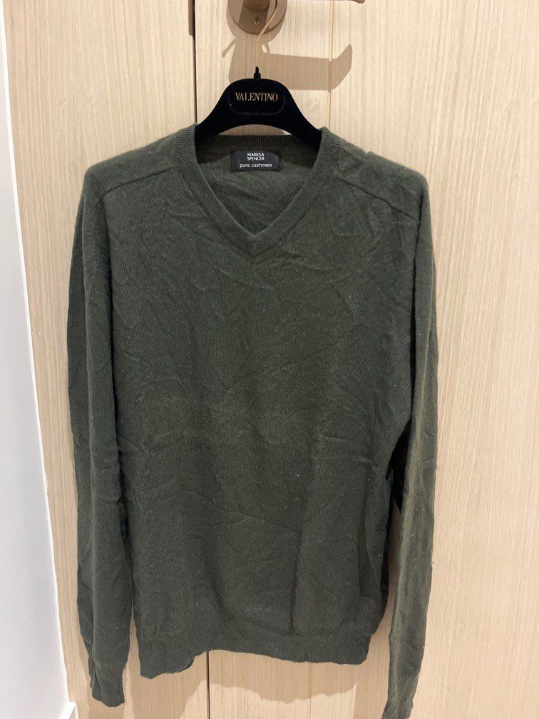 Marks and spencer shop mens cashmere sweaters