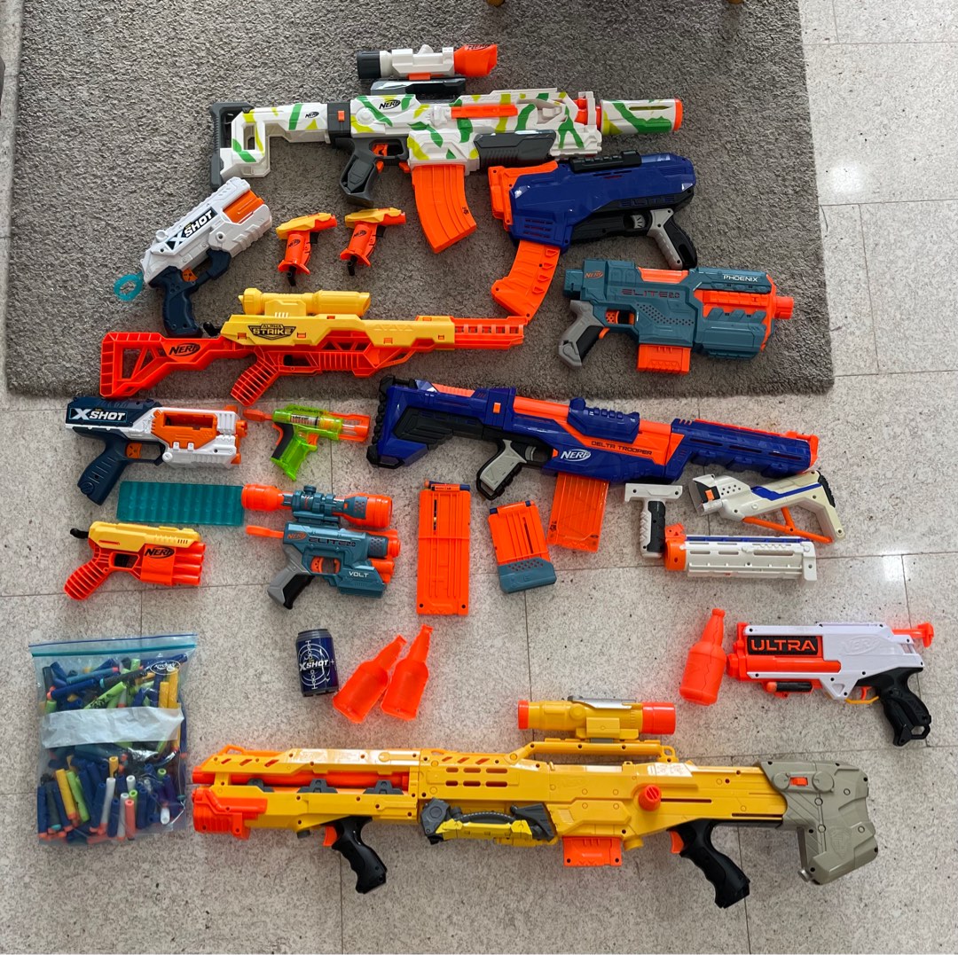 Nerf gun arsenal clearance wall