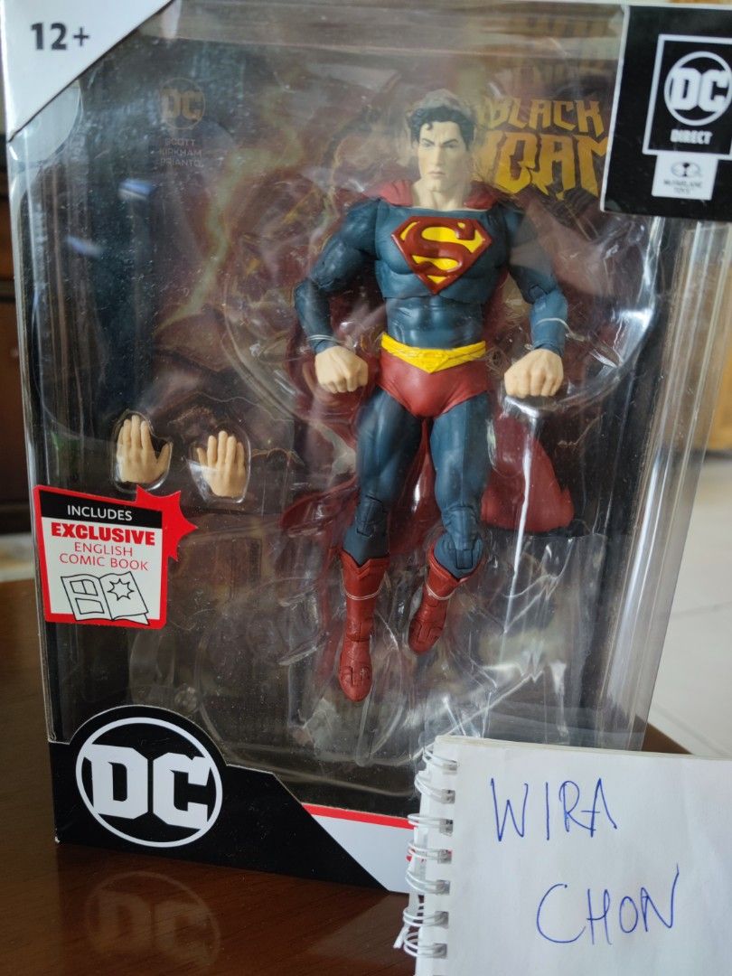 Lee bermejo sales superman action figure