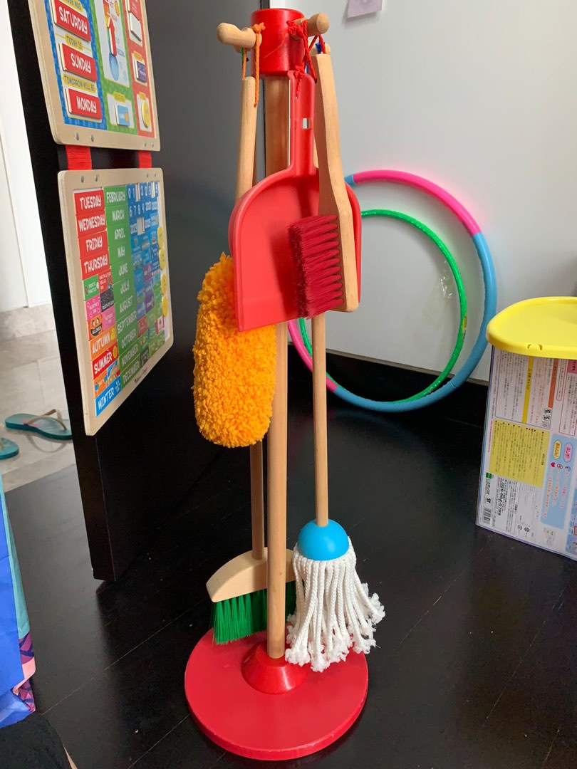 Melissa and doug store mop and broom