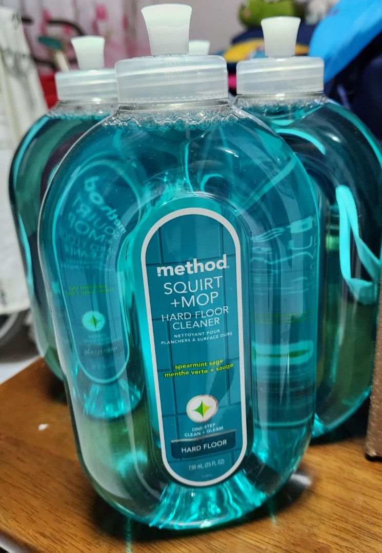 METHOD Squirt + mop hard floor cleaner, spearmint sage, Furniture ...