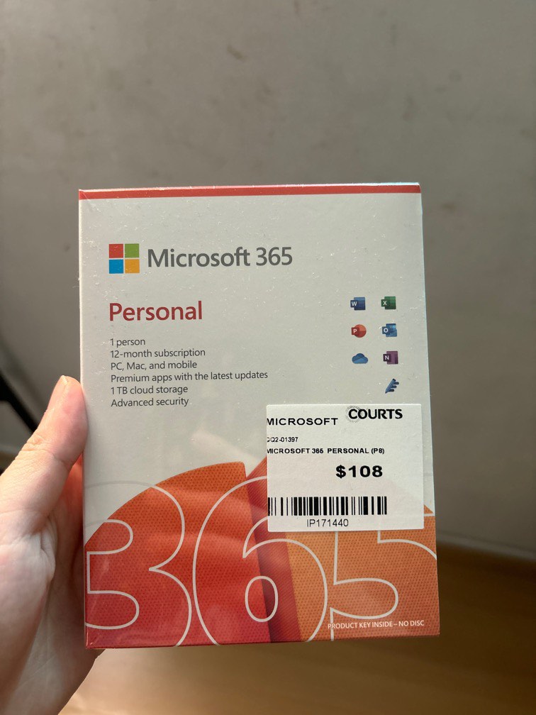 Microsoft 365 Personal, Computers & Tech, Parts & Accessories, Software