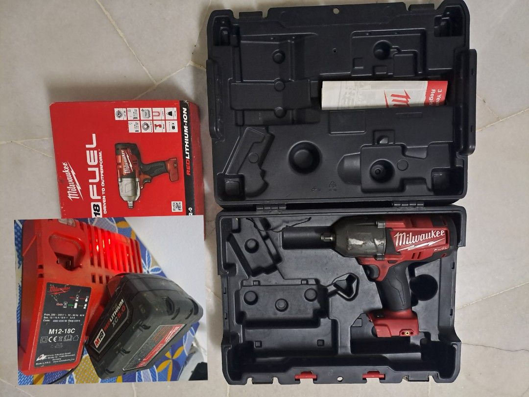Milwaukee M18 Fuel Torque Impact gun 1 2