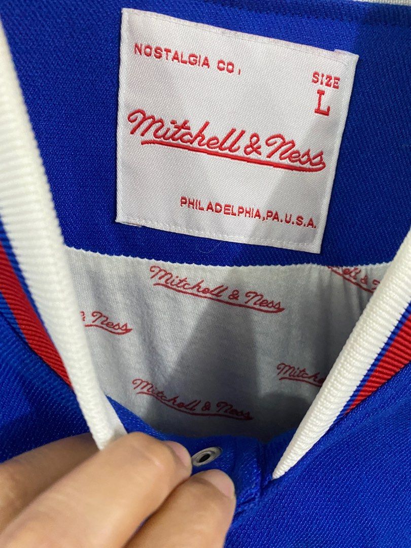 Mitchell ness cubs varsity jacket Men s Fashion Coats Jackets