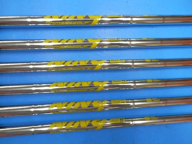 Set De Fers Miura Giken PI-401, 5-9/P.G, Manches Acier Diamond Speeder, Flex S, Occasion