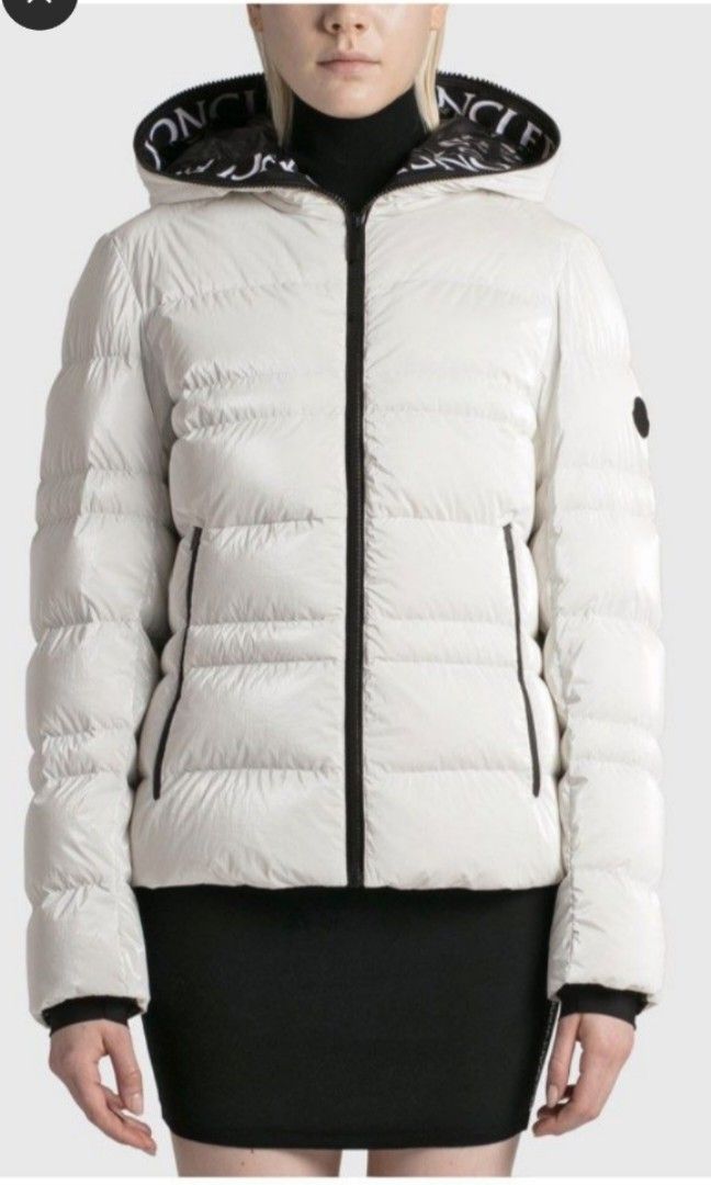 White moncler coat womens hotsell