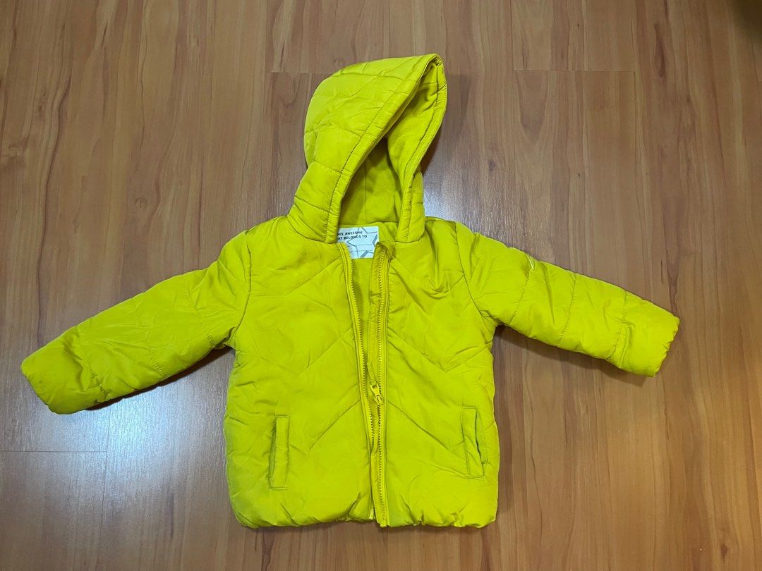 Mothercare best sale yellow coat