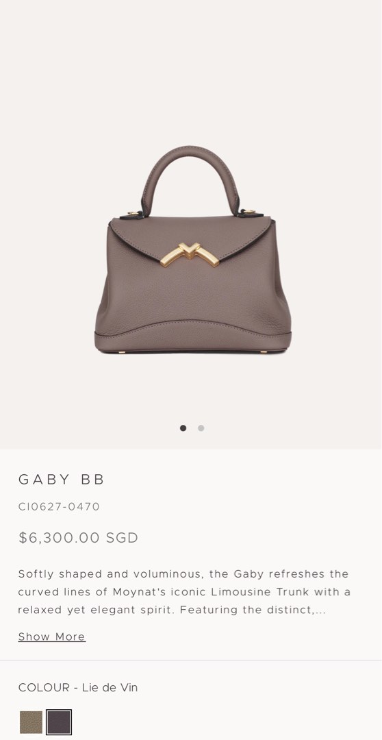 Moynat gaby 2025 price