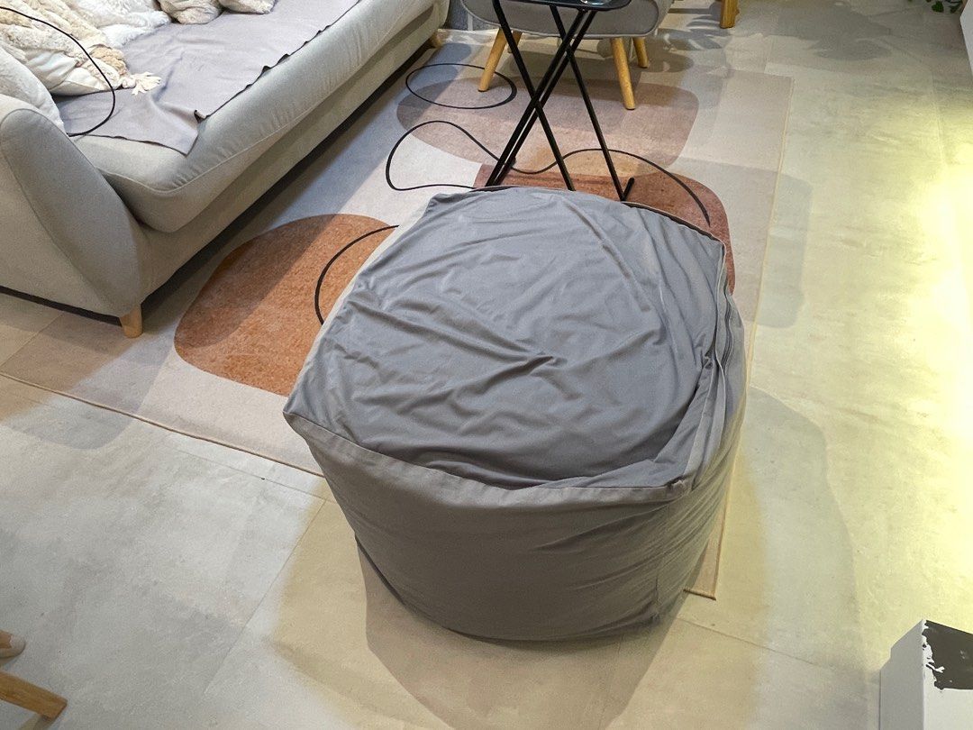 Muji Bean bag large size with cover Furniture Home Living