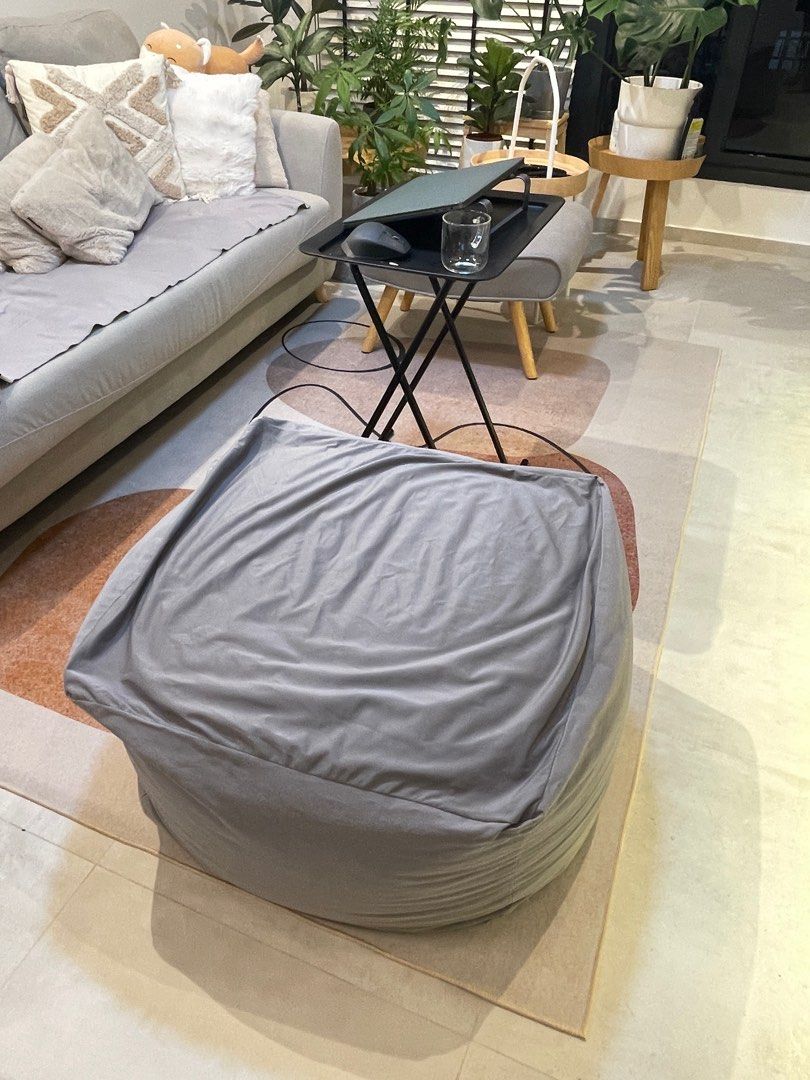 Muji Bean bag large size with cover Furniture Home Living