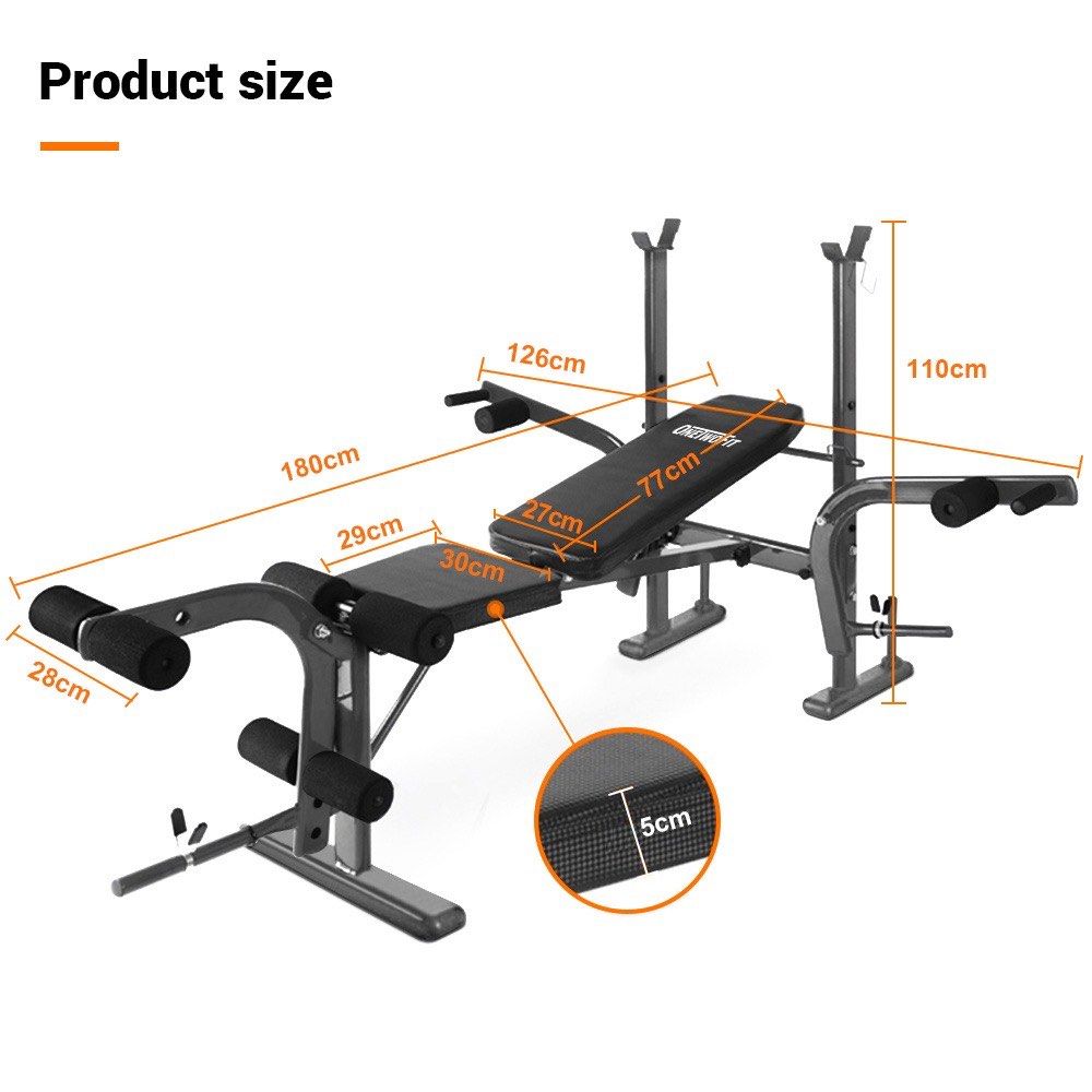 Multi Workout Bench, Sports Equipment, Exercise & Fitness, Weights ...