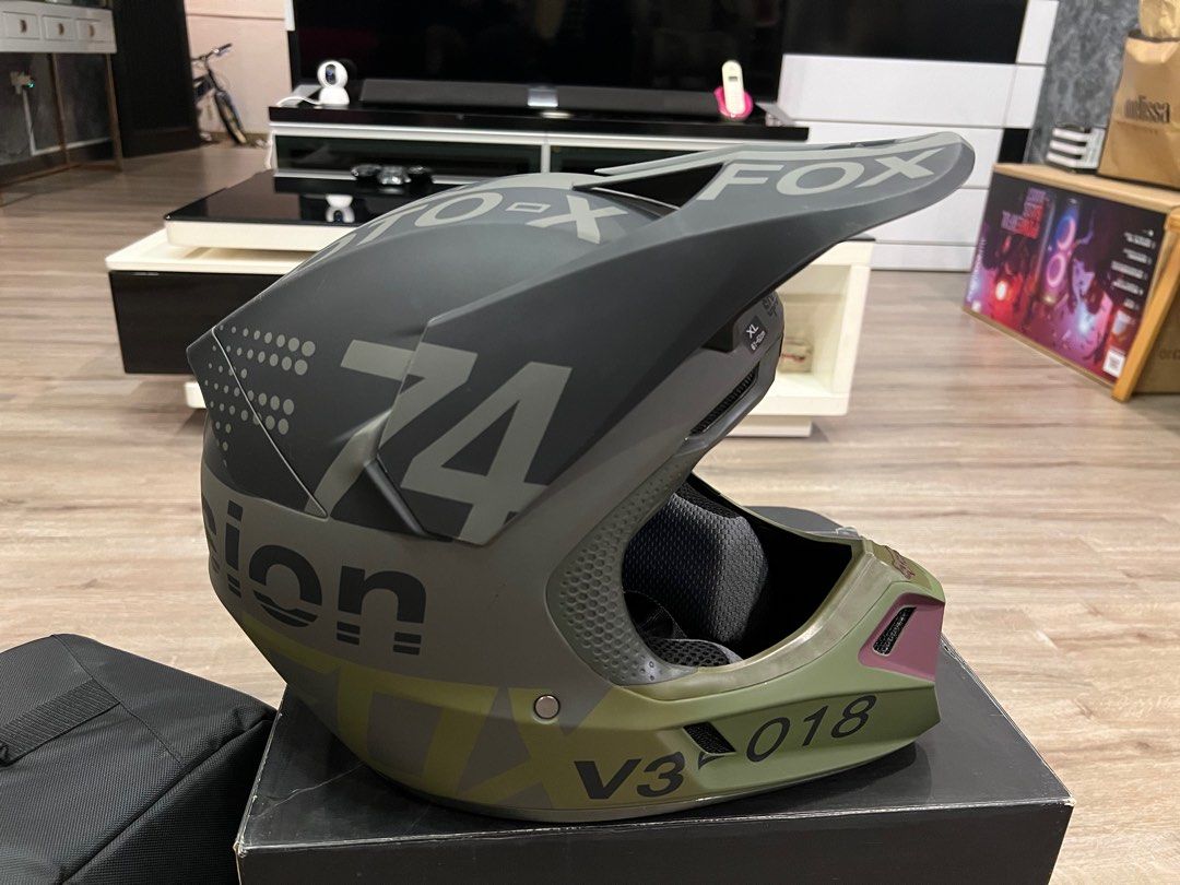 Fox v3 shop draftr helmet