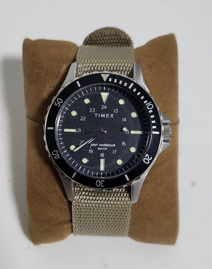 Timex on sale fabric strap