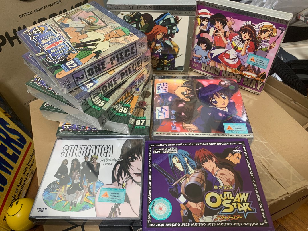 [NEW] Mixed Assorted Collector’s Japanese Anime VCD Bundle (Sold As One ...