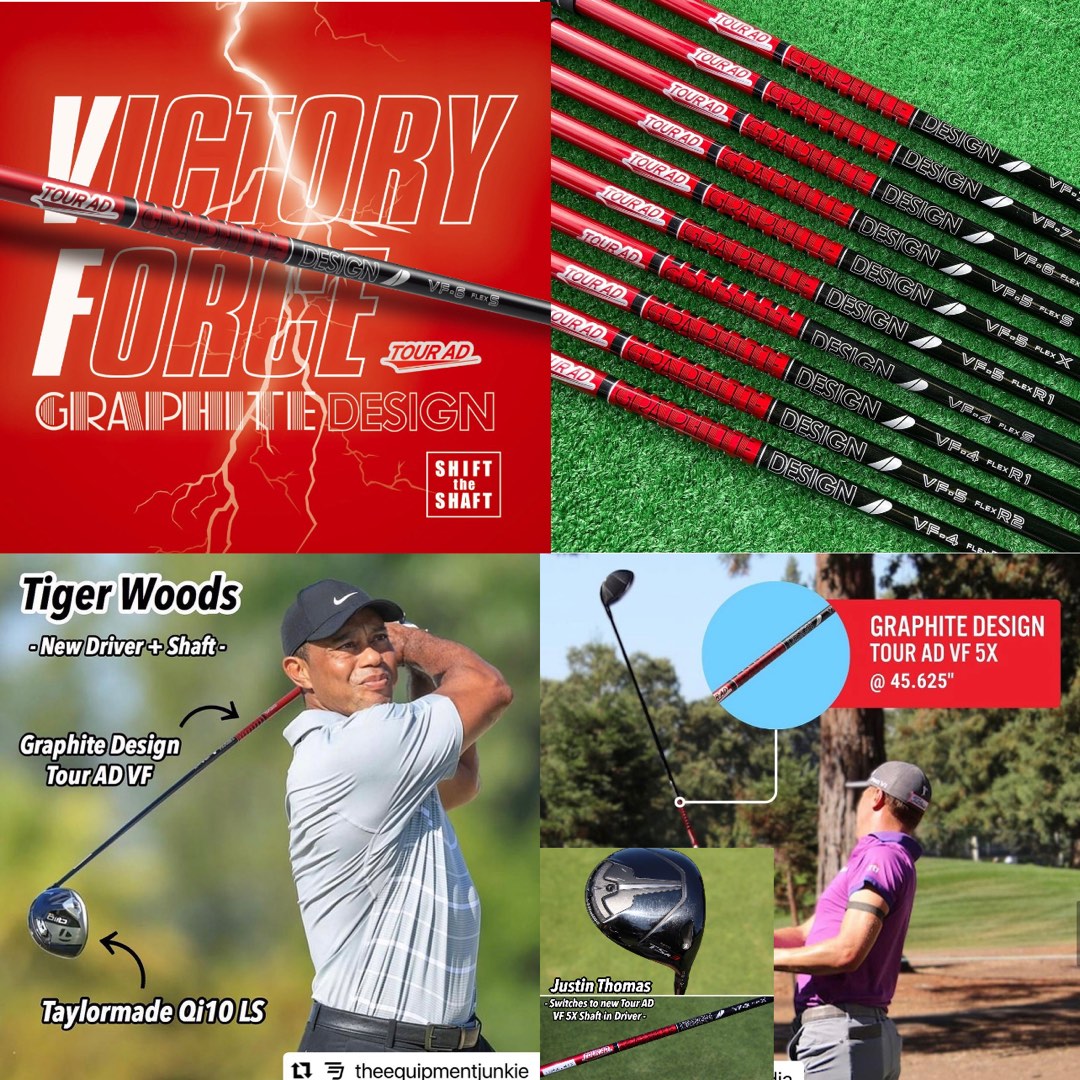 NEW Tour AD Victory Force VF Driver/ Fairway Wood Shafts (VF-4/5/6