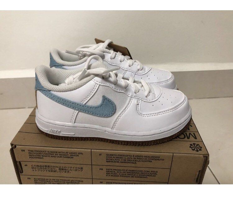 Nike Air Force Indigo (Size 6C-10C), Babies Kids, Babies