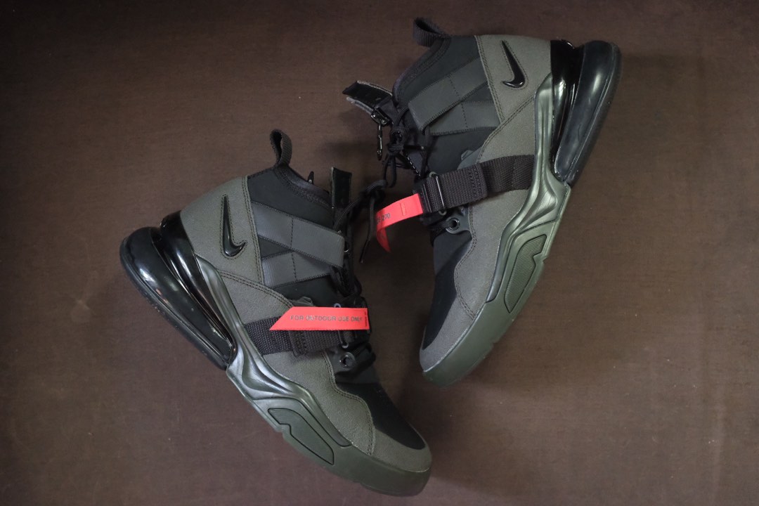 Air force 270 utility sequoia/ black-habanero red new arrivals
