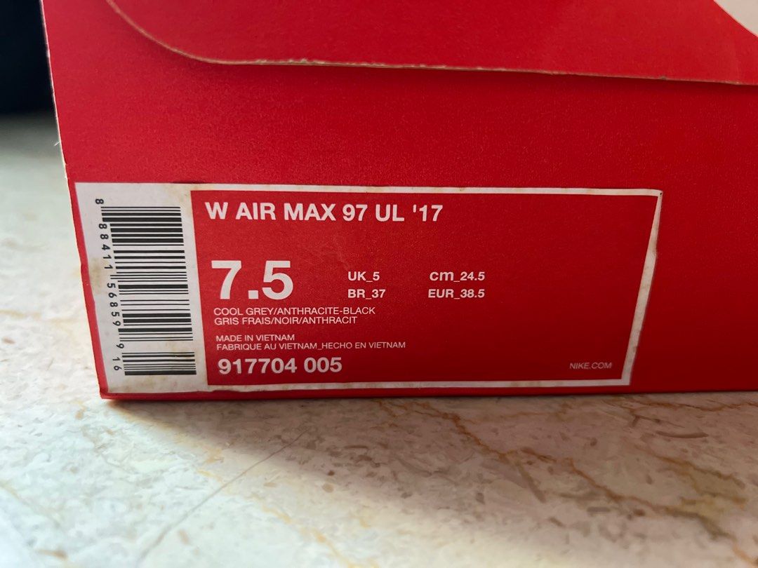 Nike air max 97 ultra 17 noir online