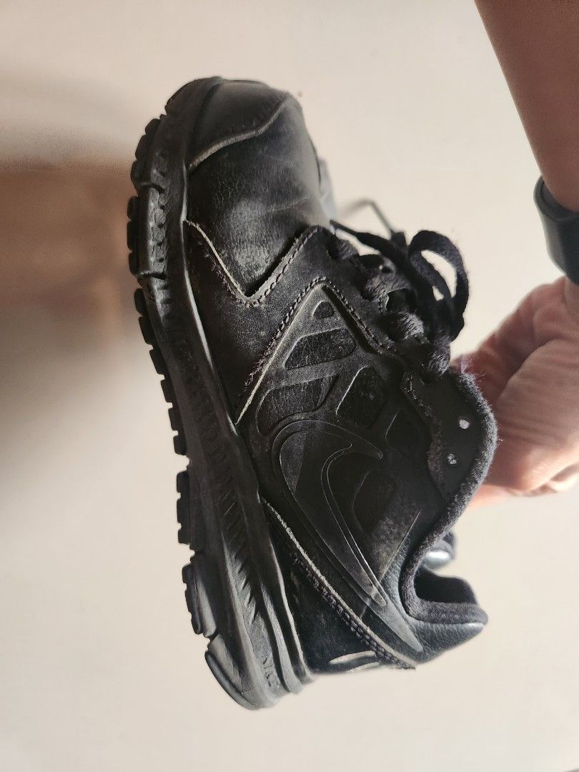 Nike Black school shoes, Babies & Kids, Babies & Kids Fashion on Carousell