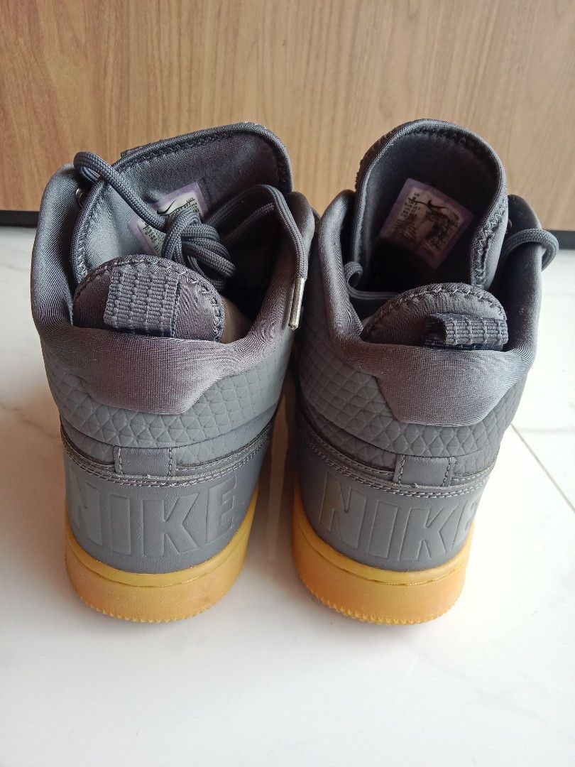 Nike Court Borough Mid Winter Grey Gum Waterproof Sneakers