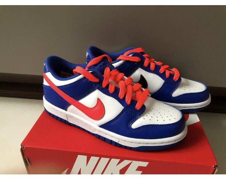 dunk low crimson game royal